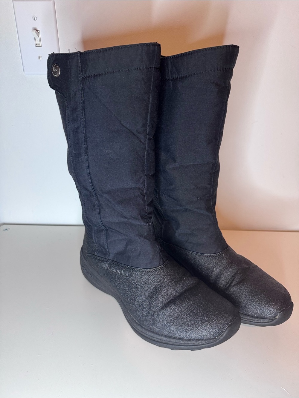 Columbia Black Tall Women's Winter & Rain Boots